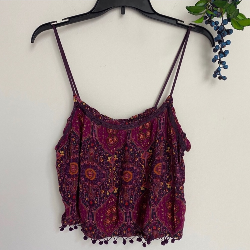 Me to We • Boho PomPom Crop